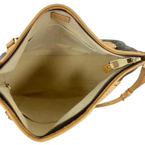 Louis Vuitton Estrela MM Tote Crossbody Handbag Monogram Brown Canvas - Picture 15 of 15